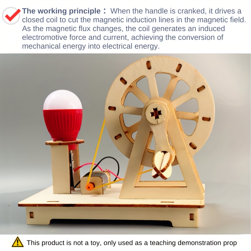 스팀 실험 키트 나무 DIY 장난감 조립 키트 손으로  - Science Project Kit 리뷰 및 가격
