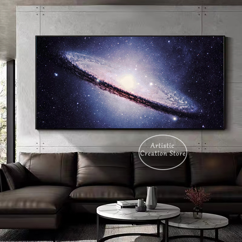 우주 예술 은하수 보라색 우주 성운 별이 빛나는 밤 우 - Star Map Poster 리뷰 및 가격